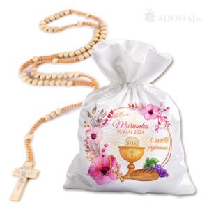 Ruženec - pre dievča - Prvé sväté prijímanie - KALICH – Adonaj.cz Ruženec - pre dievča - Prvé sväté prijímanie - KALICH